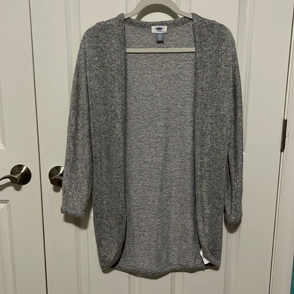 Womens open cardigan sweater